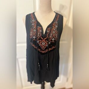 Knox Rose Sleeveless Blouse, Size L